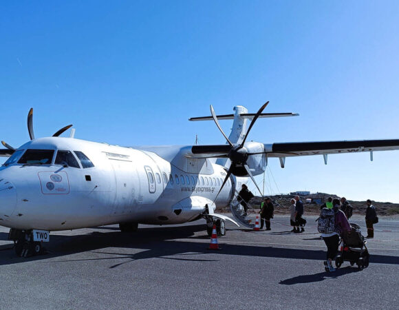 airplane airport astypalaia island