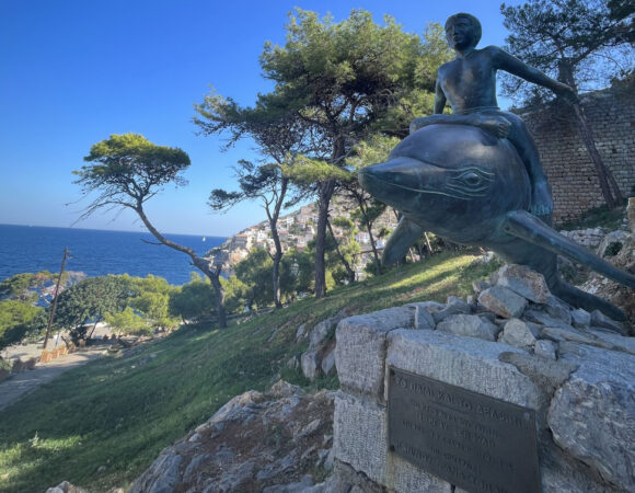 hydra island boy dolphin