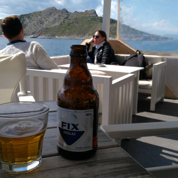 aegina island perdika drinks