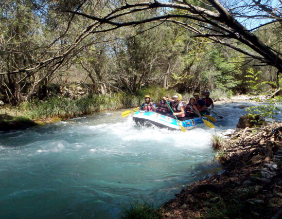 rafting lousios river dimitsana