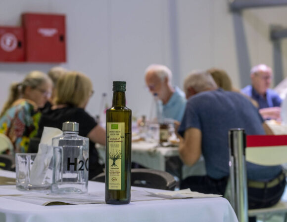 olive press tasting melas