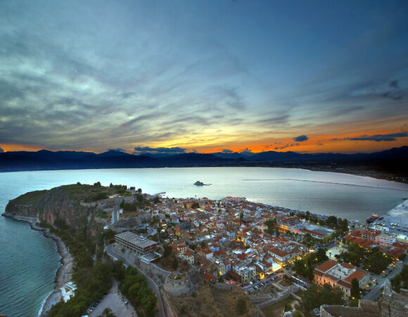 nafplio sunset