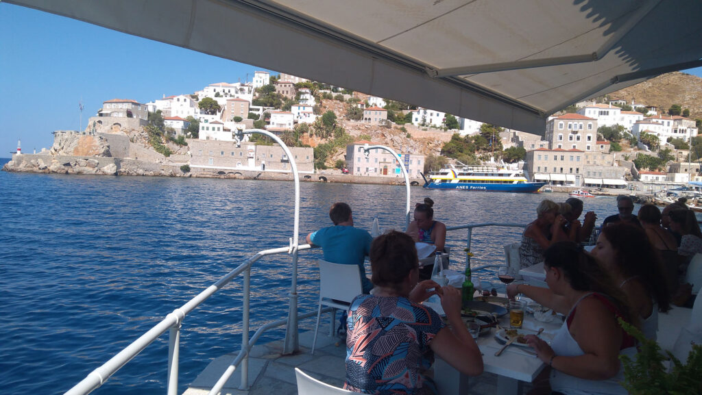 hydra island food