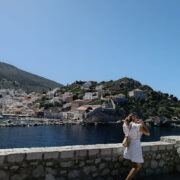 hydra island people port