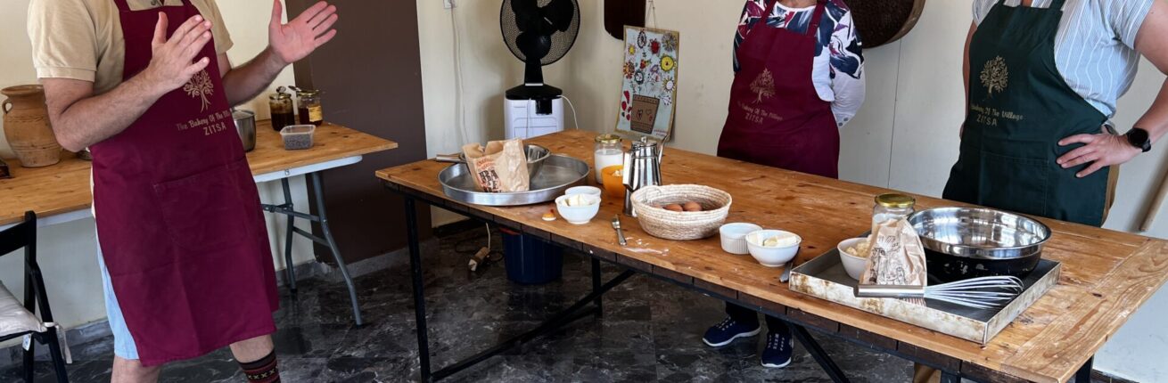 zitsa bakery cooking zagori people food