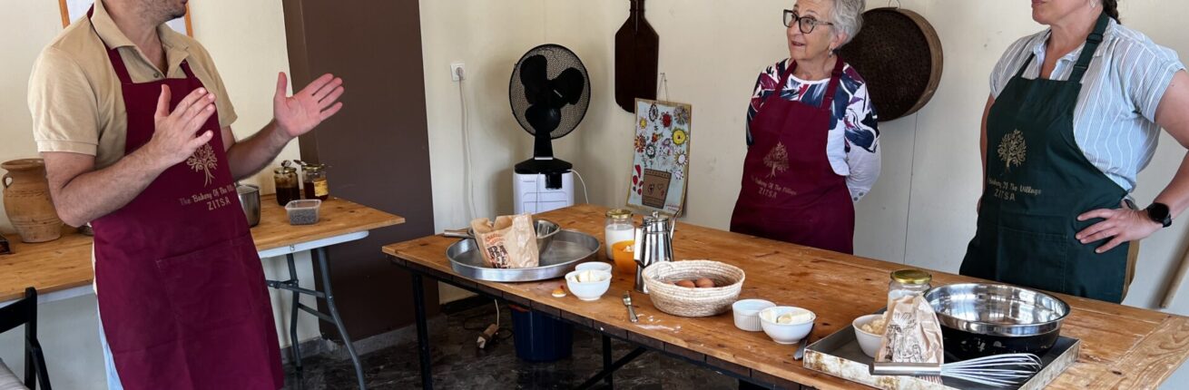 zitsa bakery cooking zagori people food