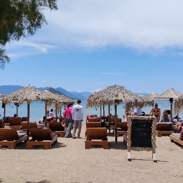 aegina swimming beach